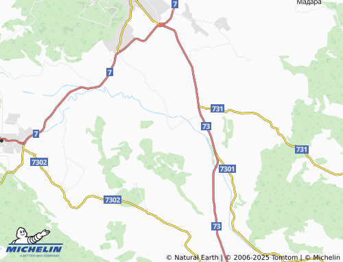 MICHELIN Salmanovo map - ViaMichelin