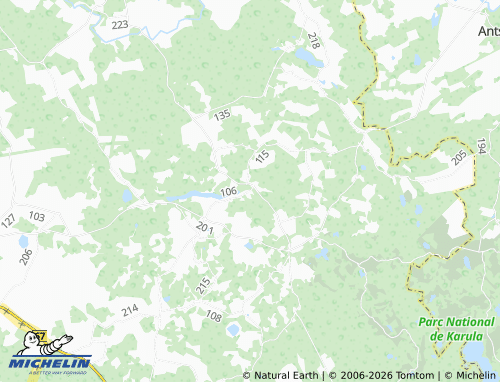 Mapa MICHELIN Kirbu - ViaMichelin