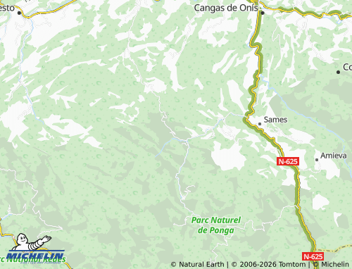 Mappa MICHELIN Cazo - ViaMichelin