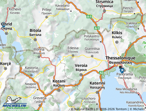 Carte MICHELIN Pella - ViaMichelin