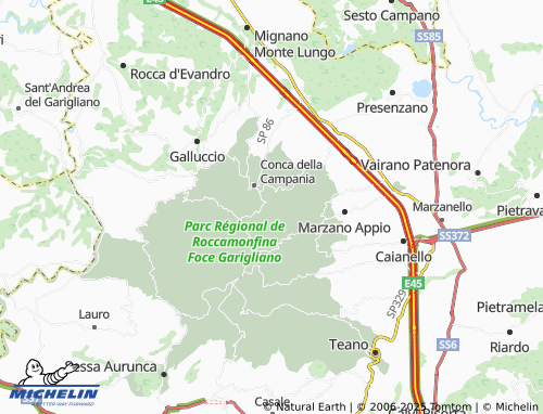 MICHELIN Orchi map - ViaMichelin