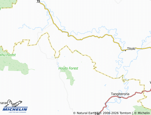 Mapa MICHELIN Houto Forest - ViaMichelin