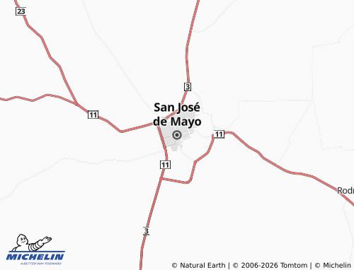 Mappa MICHELIN San José de Mayo - ViaMichelin