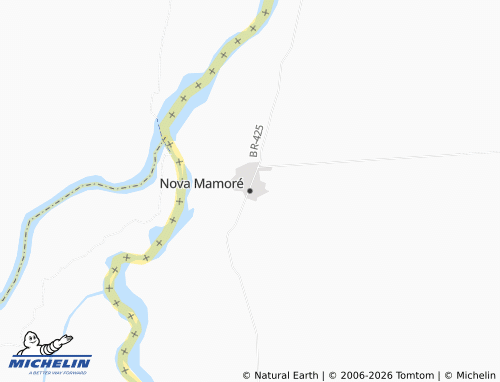 Mapa MICHELIN Nova Mamoré - ViaMichelin