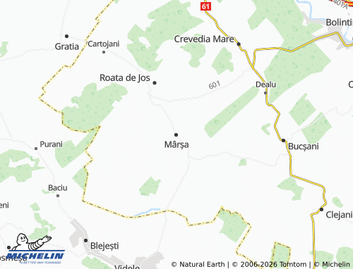 Carte MICHELIN Mârșa - ViaMichelin
