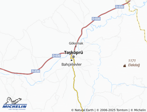 MICHELIN Karasait map - ViaMichelin