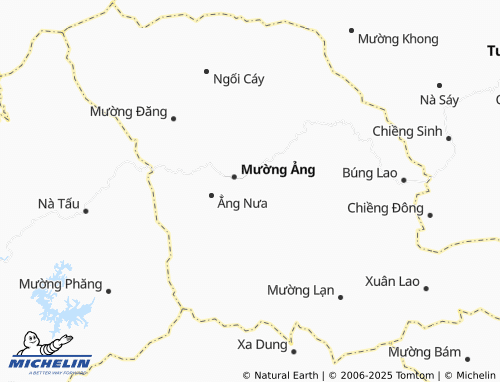 MICHELIN Ẳng Cang map - ViaMichelin