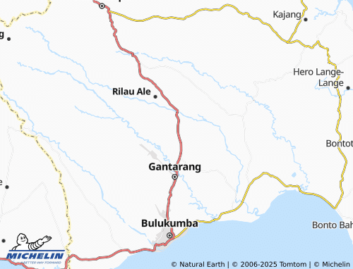 MICHELIN Topanda map - ViaMichelin