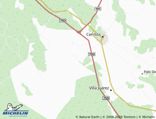 Mappa MICHELIN Tepozán de Abajo - ViaMichelin