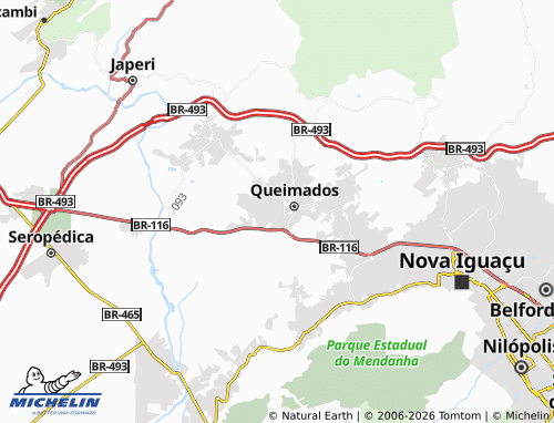 Mapa MICHELIN Parque Santa Eugênia - ViaMichelin