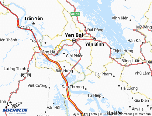 Mapa MICHELIN Văn Phú - ViaMichelin