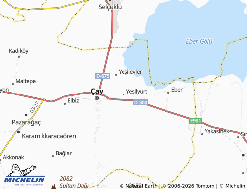 Mappa MICHELIN Yeşilyurt - ViaMichelin