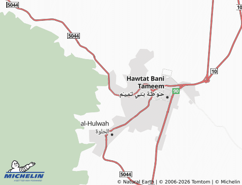 MICHELIN-Landkarte al-Far'ah - ViaMichelin