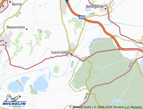 MICHELIN Saint-Gilles map - ViaMichelin
