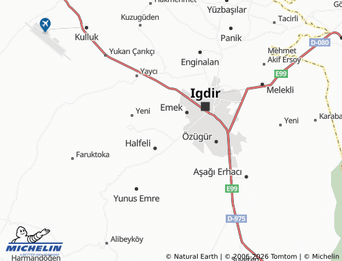 MICHELIN Bahçelievler map - ViaMichelin