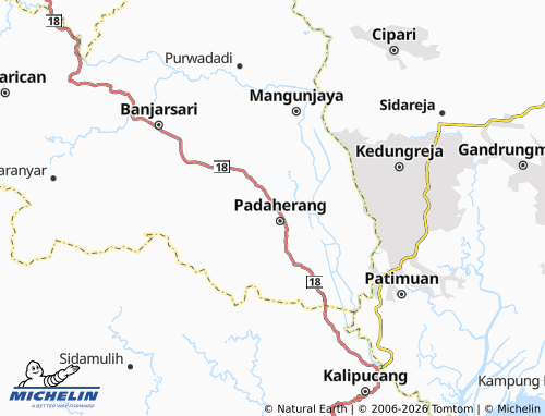 Carte MICHELIN Kedungwuluh - ViaMichelin