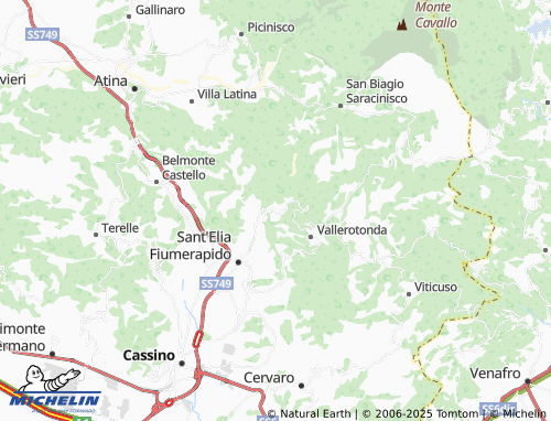 Carte MICHELIN Valvori - ViaMichelin