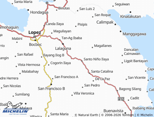 MICHELIN Cagacag map - ViaMichelin