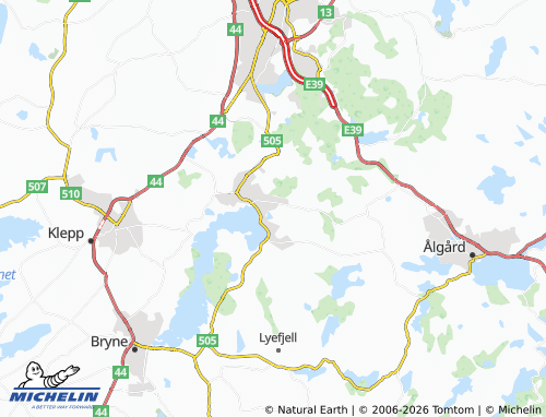 Mappa MICHELIN Hagebyen - ViaMichelin