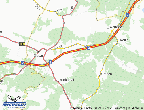 MICHELIN Steinberg map - ViaMichelin