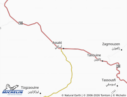 MICHELIN Asaki map - ViaMichelin