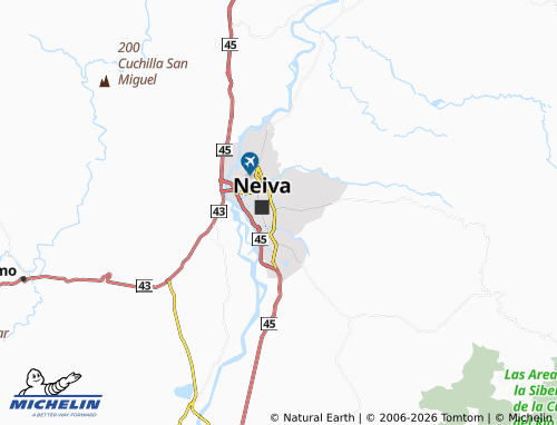 Mappa MICHELIN Calixto Leiva - ViaMichelin