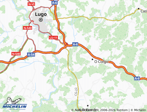 Mapa MICHELIN Lousado - ViaMichelin