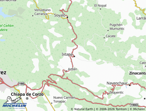MICHELIN Crucero map - ViaMichelin