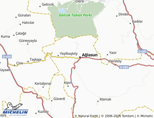 MICHELIN Kum map - ViaMichelin