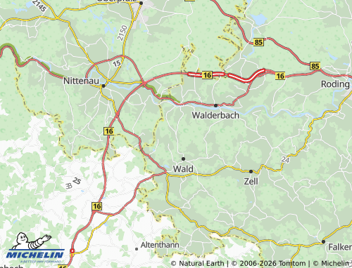 Kaart MICHELIN Windhof - ViaMichelin