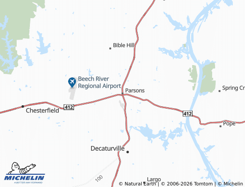 Mapa MICHELIN Parsons - ViaMichelin