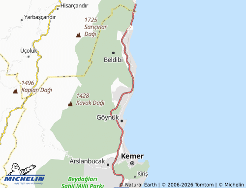 Mappa MICHELIN Esentepe - ViaMichelin