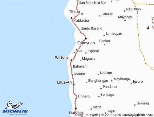 MICHELIN Binanu-an map - ViaMichelin