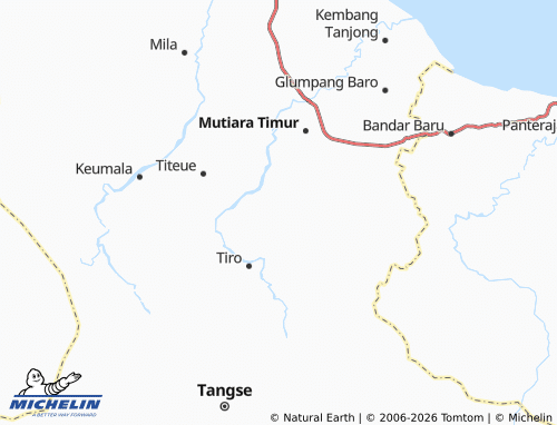 Mapa MICHELIN Mns. Panah - ViaMichelin