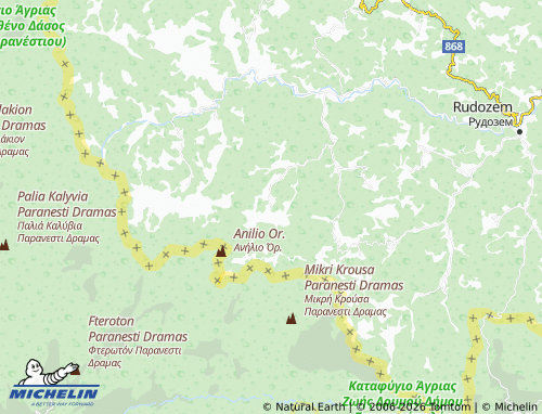 Mapa MICHELIN Sivino - ViaMichelin