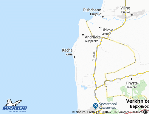 Mapa MICHELIN Kacha - ViaMichelin