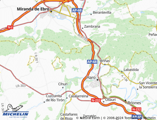 Mapa MICHELIN Villalba de Rioja - ViaMichelin