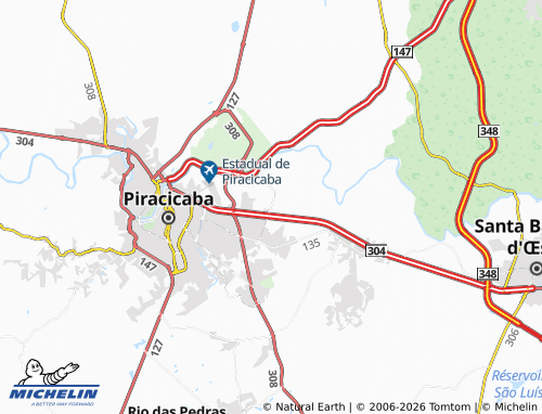 Mapa MICHELIN Unileste - ViaMichelin