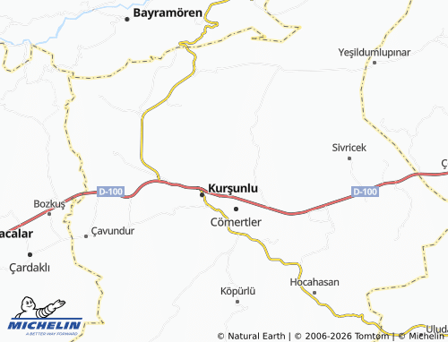 MICHELIN Beşpınar map - ViaMichelin