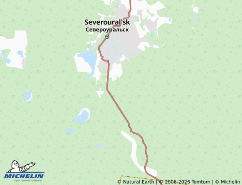 MICHELIN-Landkarte Solnechnyy SNT - ViaMichelin
