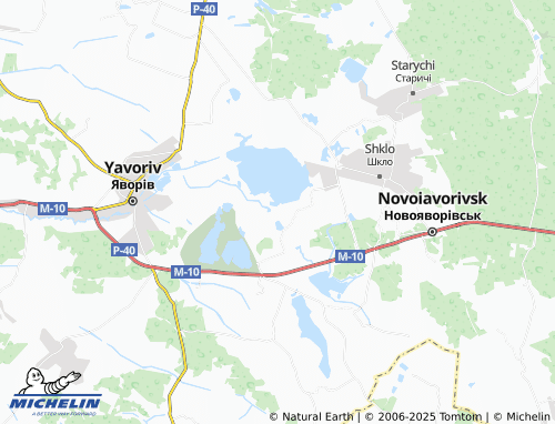 MICHELIN Lis map - ViaMichelin