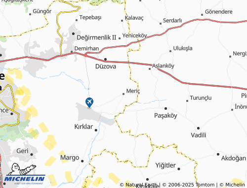 Mapa MICHELIN Meriç - ViaMichelin