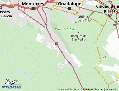 Mappa MICHELIN Bosques del Vergel - ViaMichelin