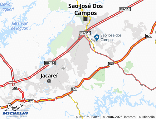 MICHELIN Jardim Juliana map - ViaMichelin