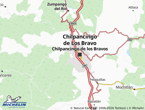 MICHELIN Renacimiento map - ViaMichelin