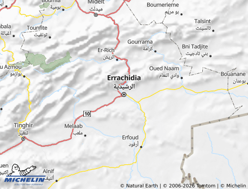 MICHELIN Drâa-Tafilalet map - ViaMichelin