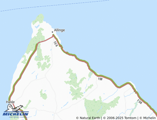 MICHELIN Kås map - ViaMichelin