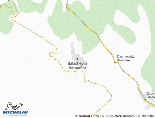 MICHELIN-Landkarte Balasheyka - ViaMichelin