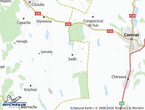 Mappa MICHELIN Sadîc - ViaMichelin