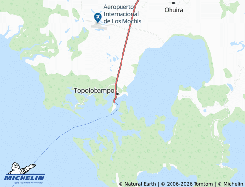 Mappa MICHELIN San José Topolobampo - ViaMichelin